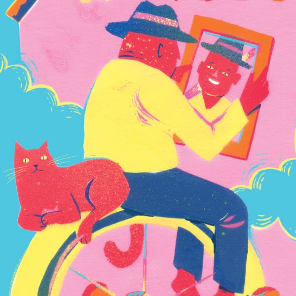 Ilustração sobre o "Novo Normal"criada com técnicas manuais e digitais de ilustração. Criada pelo artista visual e ilustrador João Montenegro